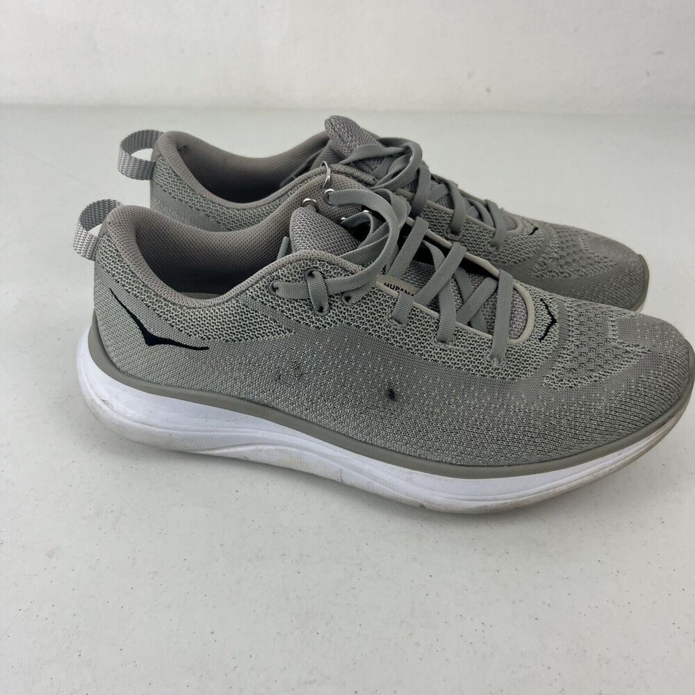 Hoka One One W Hupana Flow Wool Light Gray Womens… - image 3